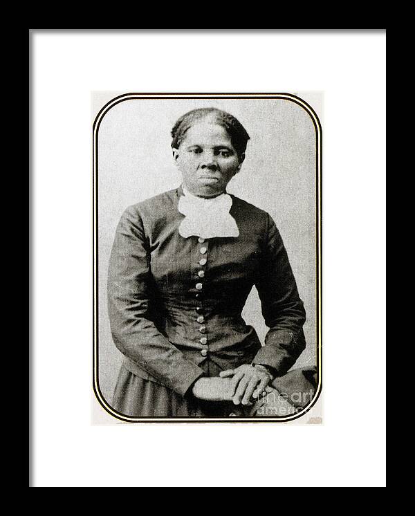 History Framed Print featuring the photograph Harriet Tubman, American Abolitionist by Photo Researchers