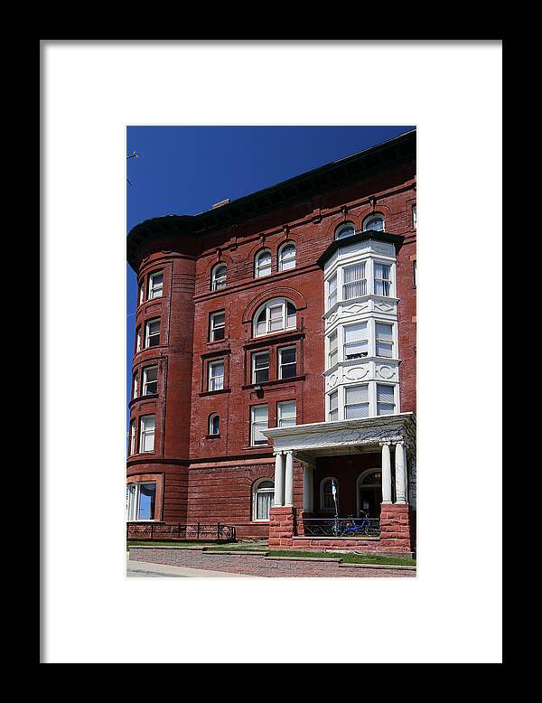 Harrington Hotel Framed Print featuring the photograph Harrington Inn 4 by Mary Bedy
