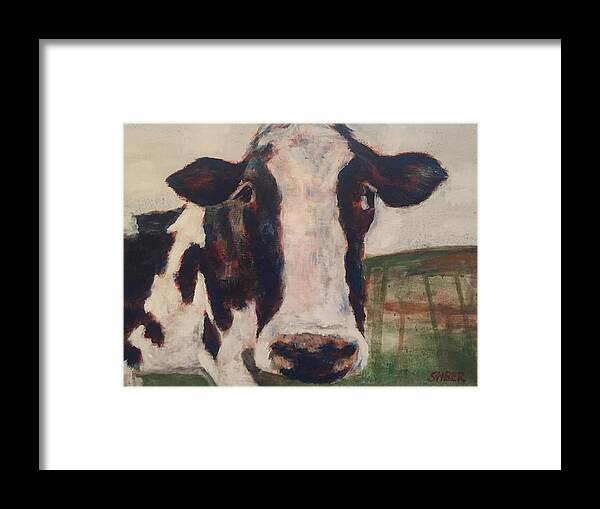 Harry Framed Print featuring the painting Harry by Kathy Stiber