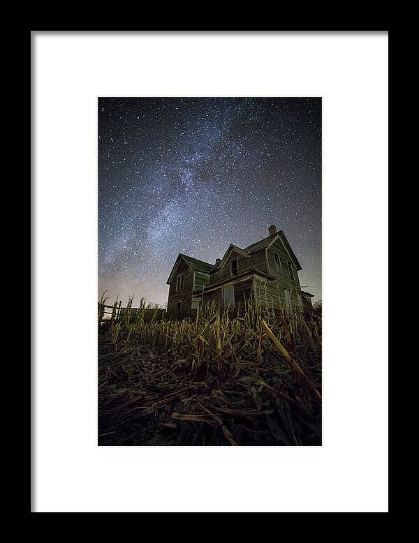 Sky Framed Print featuring the photograph Harvested by Aaron J Groen