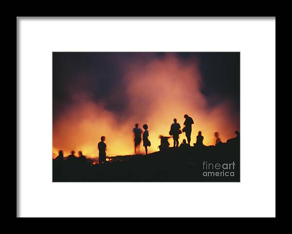 Active Framed Print featuring the photograph Hawaii Volcanoes National Park by Bob Abraham - Printscapes