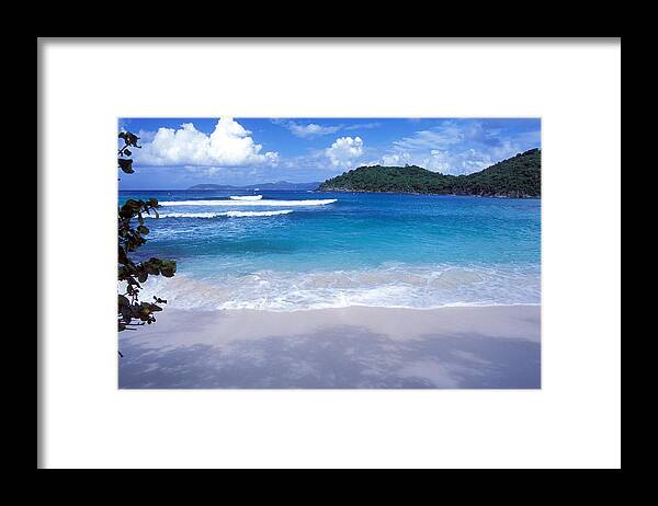 Hawksnest Bay Framed Print featuring the photograph Hawksnest Bay 6 by Pauline Walsh Jacobson