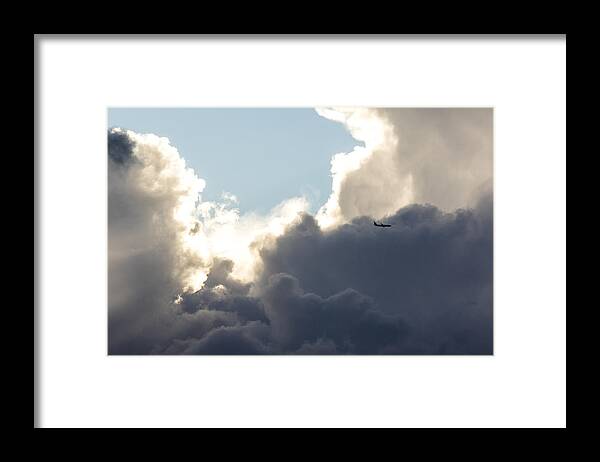 Travel Framed Print featuring the photograph Head in the clouds by Matt McDonald