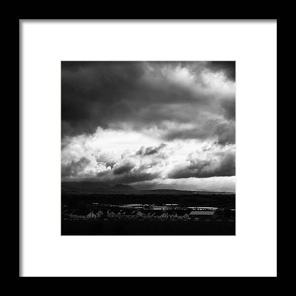  Framed Print featuring the photograph Heading Back Home To Northern Ireland by Aleck Cartwright