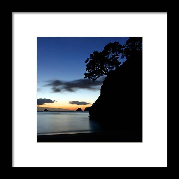 Head Framed Print featuring the photograph Headland by Nicholas Blackwell