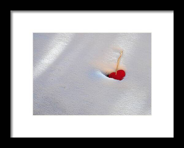 Valentine Framed Print featuring the photograph Heart Warming by Glory Ann Penington