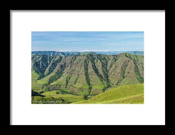Hell's Canyon Framed Print featuring the photograph Hell's Canyon by Mark Joseph