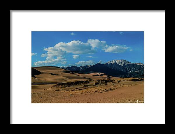 Canon 7d Mark Ii Framed Print featuring the photograph Herard past the Dunes by Dennis Dempsie