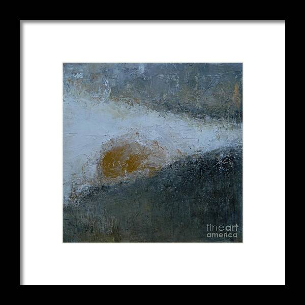 Sun Framed Print featuring the painting Here Comes The Sun by Dan Campbell