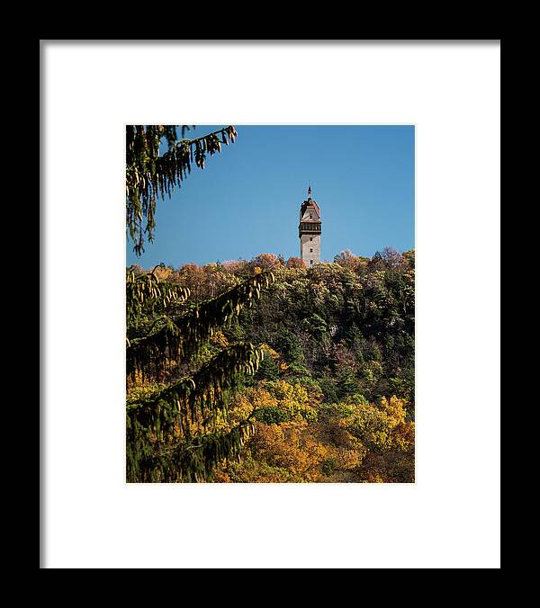 Connecticut Framed Print featuring the photograph Heublein Tower by Phil Cardamone