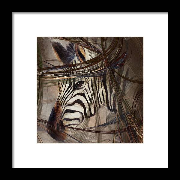 Fineartamerica.com Framed Print featuring the painting Hidden Beauty by Jackie Flaten
