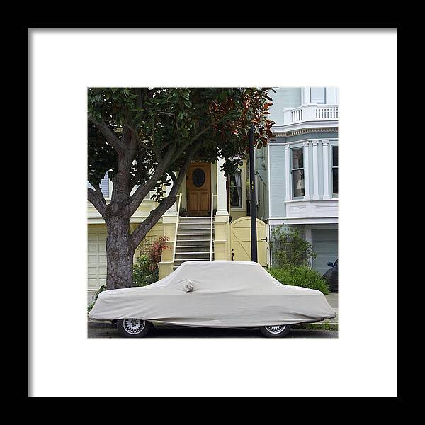 San Francisco Framed Print featuring the photograph Hidden Car by Erik Burg