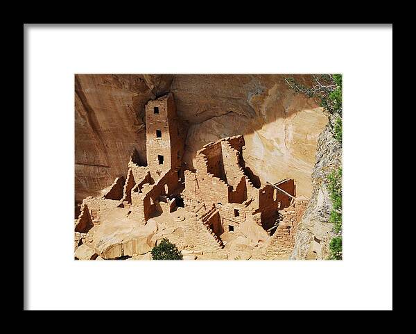 Cliff Dwellers Framed Print featuring the photograph High Rise Livin by Brad Hodges