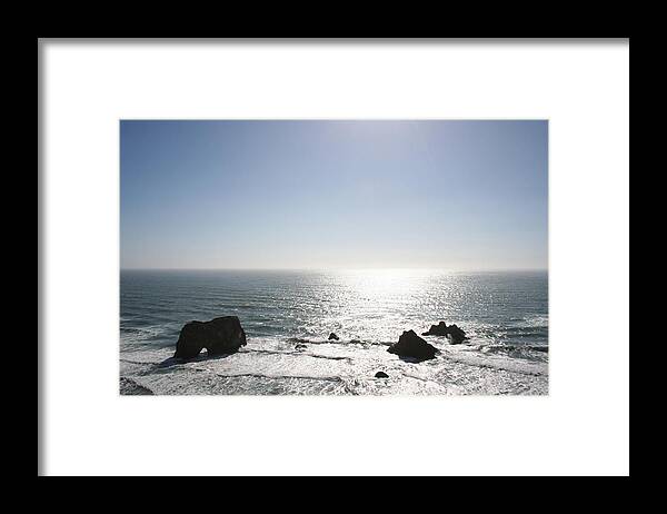 California Framed Print featuring the photograph High Tide by Holly Ethan