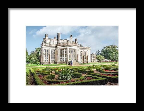 Highcliffe Castle And Gardens Framed Print featuring the photograph Highcliffe Castle and Gardens by Phyllis Taylor