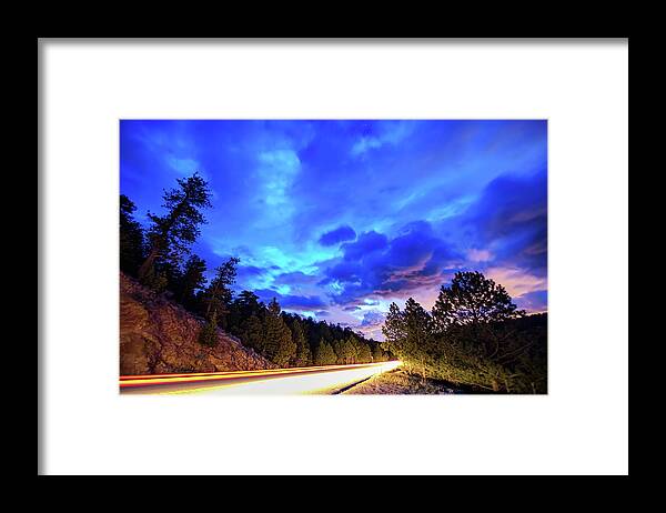 Stars Framed Print featuring the photograph Highway 7 To Heaven by James BO Insogna