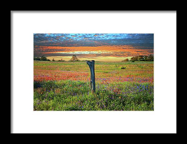 Heaven Framed Print featuring the photograph Hill Country Heaven by Lynn Bauer