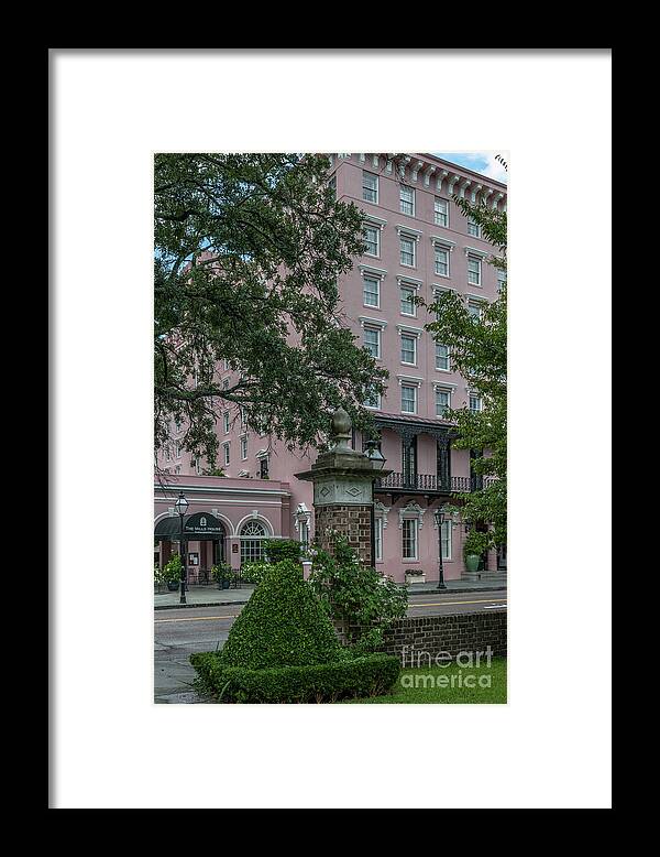 Mills House Framed Print featuring the photograph Historic Mills House by Dale Powell