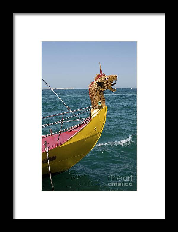 Yellow Framed Print featuring the photograph Historical yacht by Irina Afonskaya