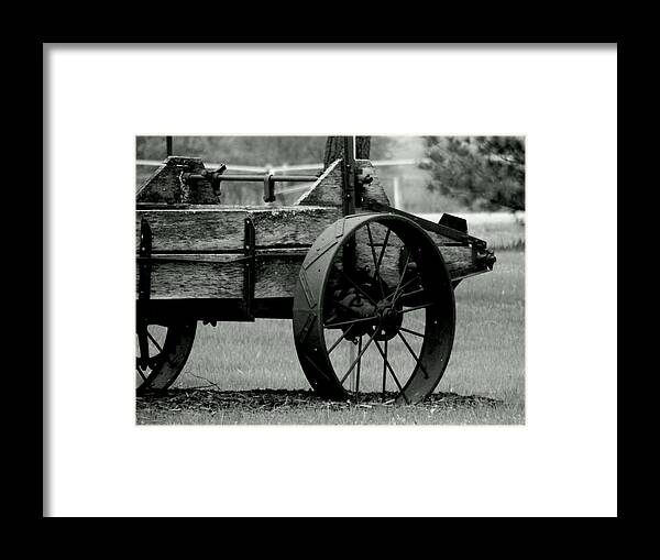 Antique Framed Print featuring the photograph History in the Round by Wild Thing