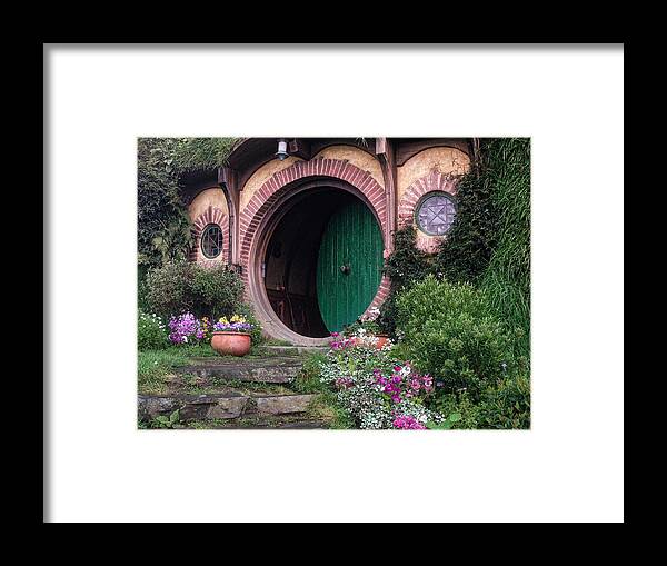 Photograph Framed Print featuring the photograph Hobbit House by Richard Gehlbach