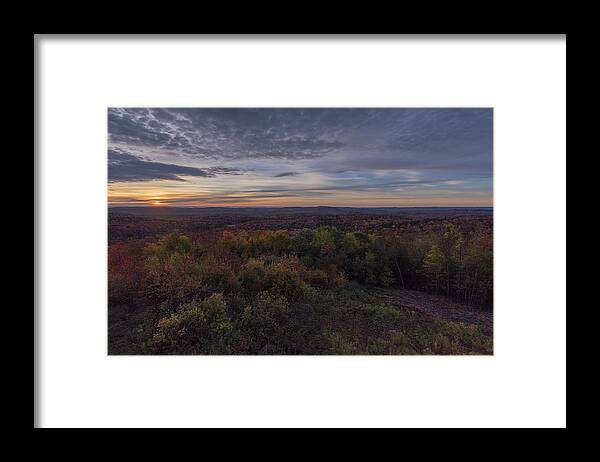 Vermont Route 9 Framed Print featuring the photograph Hogback Morning by Tom Singleton