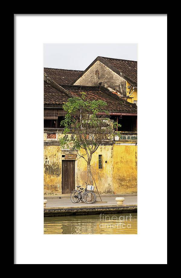 Vietnam Framed Print featuring the photograph Hoi An Tan Ky Wall 04 by Rick Piper Photography