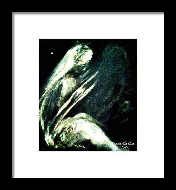  Framed Print featuring the painting Hold My Hand by Wanvisa Klawklean