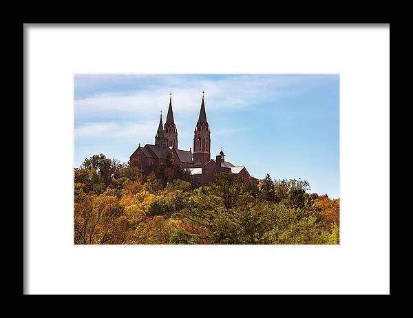 Holy Hill Framed Print featuring the photograph Holy Hill I by James Meyer