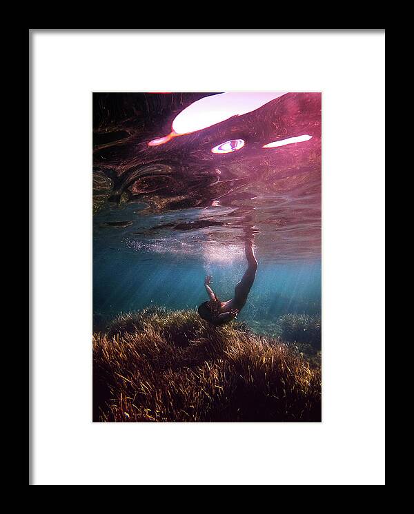 Swim Framed Print featuring the photograph Home by Gemma Silvestre
