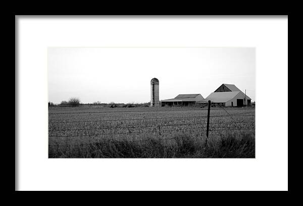 Old Framed Print featuring the photograph Homestead by Jame Hayes