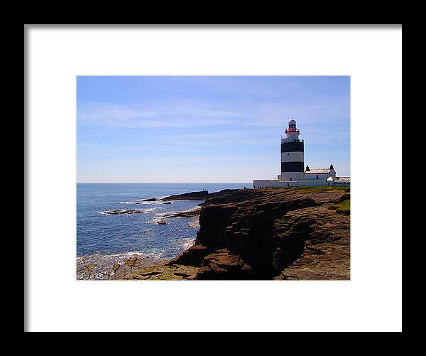Lighthouse Framed Print featuring the photograph Hook Head by Alessandro Della Pietra