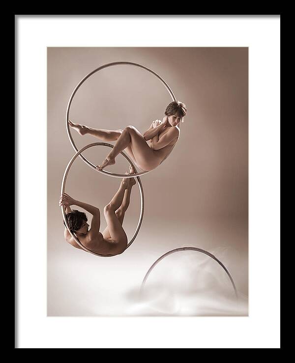 Hoops Framed Print featuring the photograph Hoop Dreams by Dario Impini