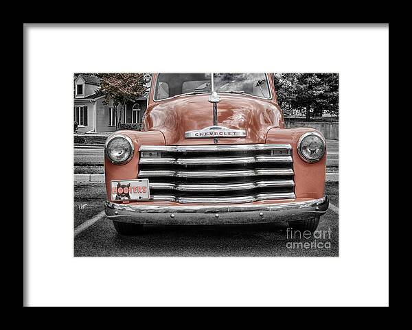 Chevrolet Framed Print featuring the photograph Hooters Thriftmaster by Steven Digman