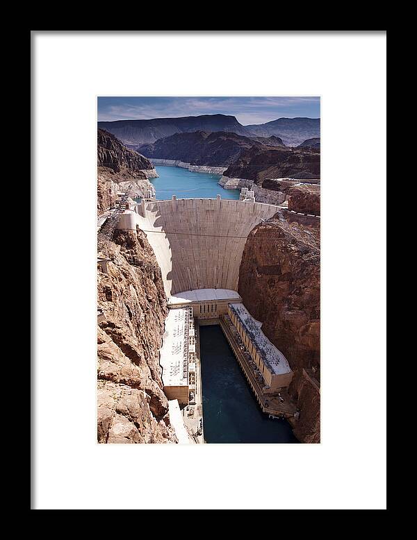 Hoover Framed Print featuring the photograph Hoover Dam II by Ricky Barnard