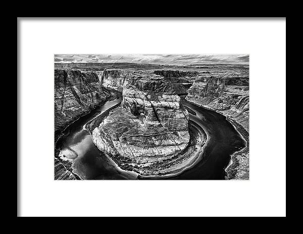 Arizona Framed Print featuring the photograph Horseshoe Bend by John Roach