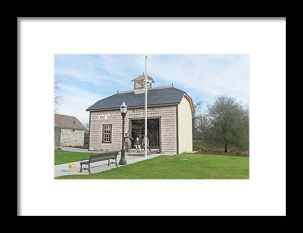 Churches Framed Print featuring the photograph Hose Company Number 1 by Jim Thompson