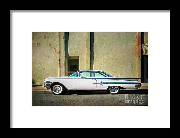 Tranquility Framed Print featuring the photograph Hot Rod Impala by Craig J Satterlee