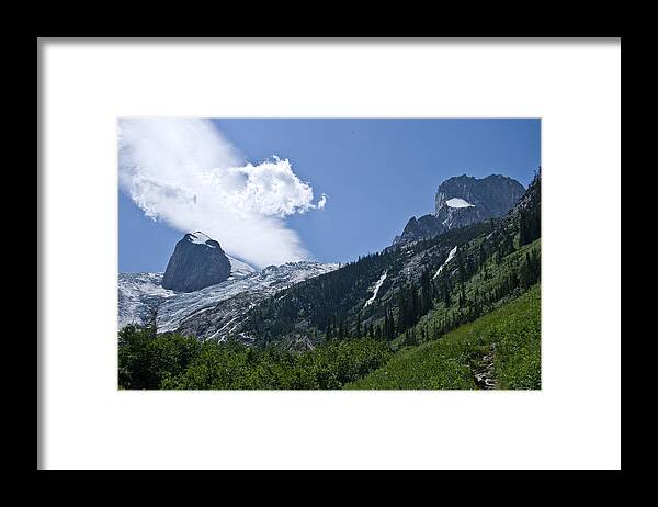 Spire Framed Print featuring the photograph Hounds Tooth by Jedediah Hohf