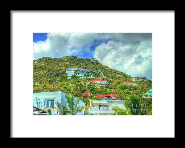 House Framed Print featuring the photograph House on the Hill by Debbi Granruth
