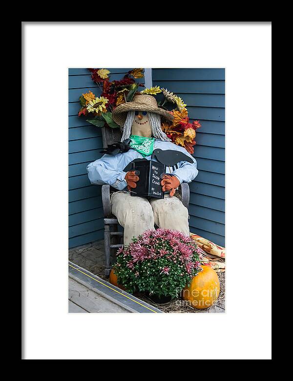 Halloween Framed Print featuring the photograph How to Scare Crows by John Greco