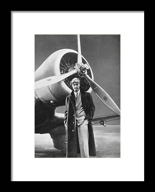 Howard Hughes Framed Print featuring the photograph Howard Hughes, Us Aviation Pioneer by Science, Industry & Business Librarynew York Public Library