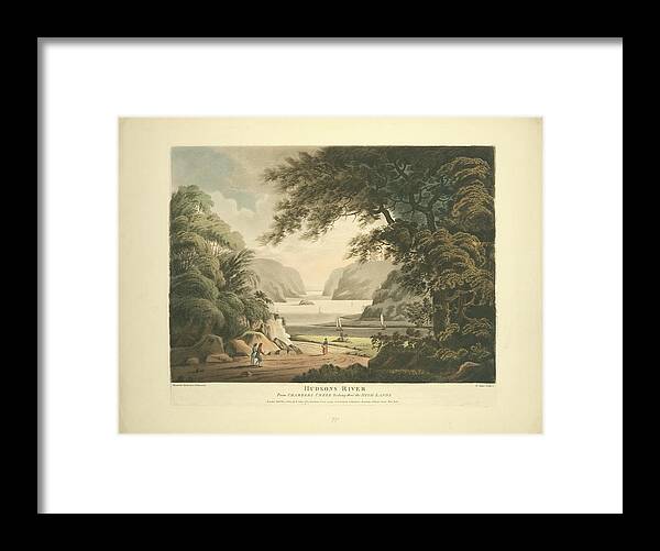 Hudson River Framed Print featuring the photograph Hudson River View 1802 by Ricky Barnard