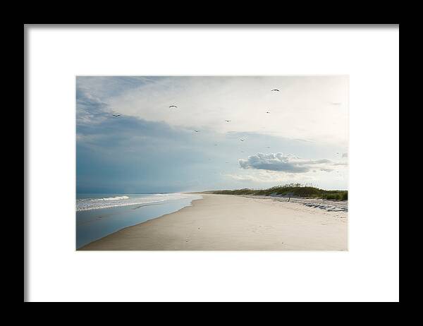 Huntington Beach Framed Print featuring the photograph Huntington Beach State Park II by Ivo Kerssemakers