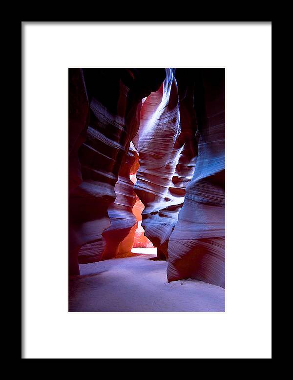 Canyon Framed Print featuring the photograph Hypnotic v.1 by Ryan Heffron