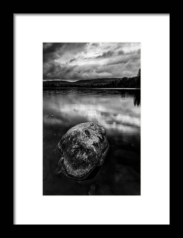 Vermont Framed Print featuring the photograph I Am A Rock by Mike Lang