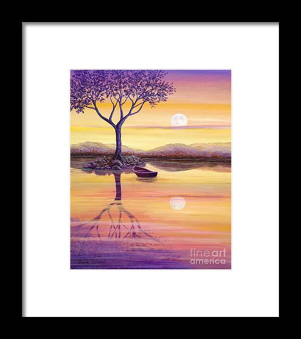 I Framed Print featuring the painting I Dreamt of the Moon by Sarah Irland