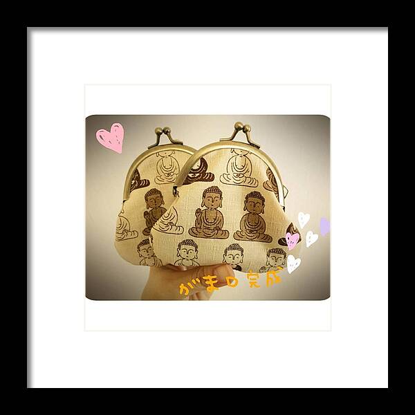 Instalife Framed Print featuring the photograph I Is The Purse That Was by Akane Yanagishima