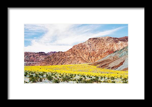 Death Valley Framed Print featuring the photograph I Want to Be There by Rick Wicker