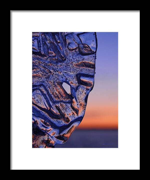 Enjoying Sunset Framed Print featuring the photograph Ice Lord by Sami Tiainen